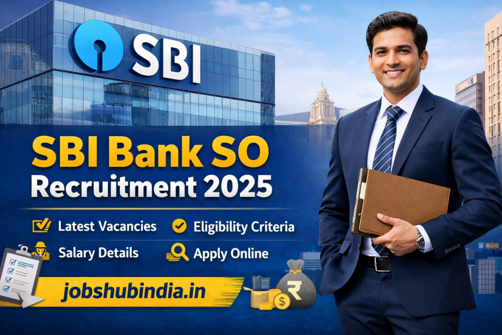 SBI Bank SO Recruitment 2025