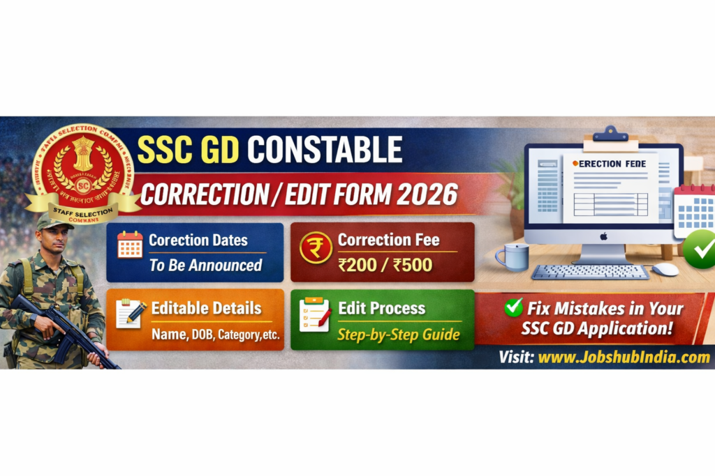 SSC GD Constable updates