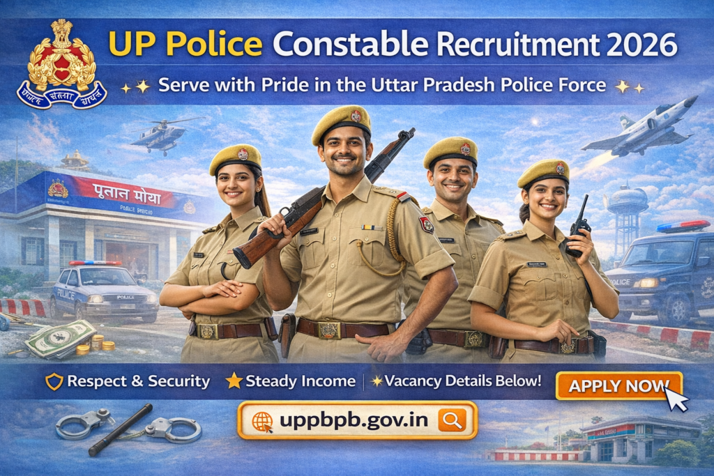 UP Police Constable Recruitment 2026